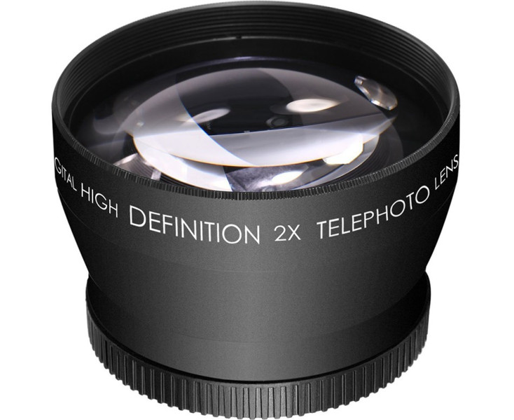 2.0X насадка на объектив 62 мм черный цвет