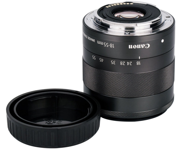 креативные крышки для Canon EF-M с подписью