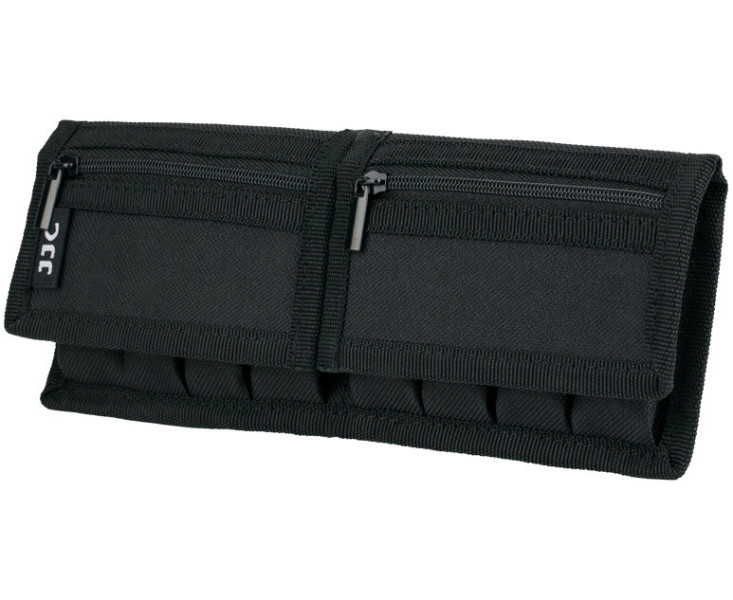 сумка поясная для восьми аккумуляторов 18650 и карт памяти