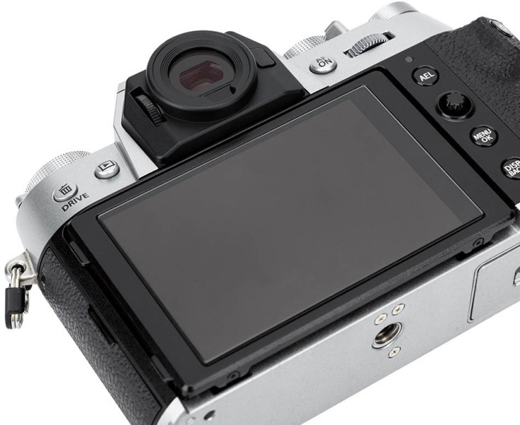 защитная от бликов и царапин плёнка видоискателя для Fujifilm X-T100 двойной комплект