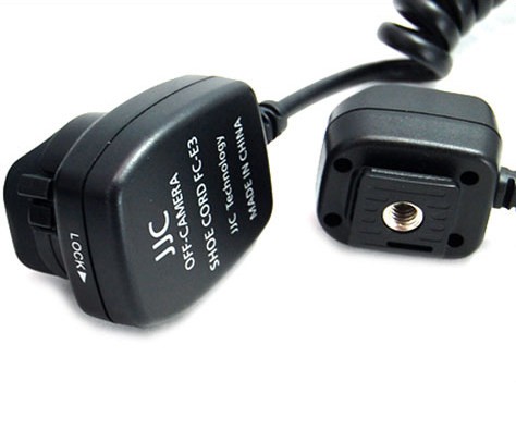 Выносной удлинительный кабель для вспышек Canon Off-camera shoe cord JJC