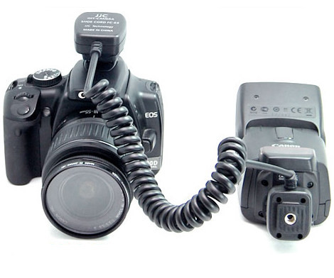 удлинительный кабель для Canon вспышки