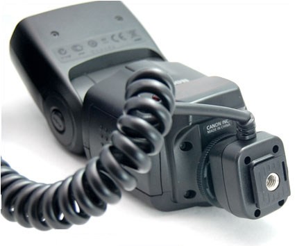 Выносной удлинительный кабель для вспышек Canon Off-camera shoe cord JJC