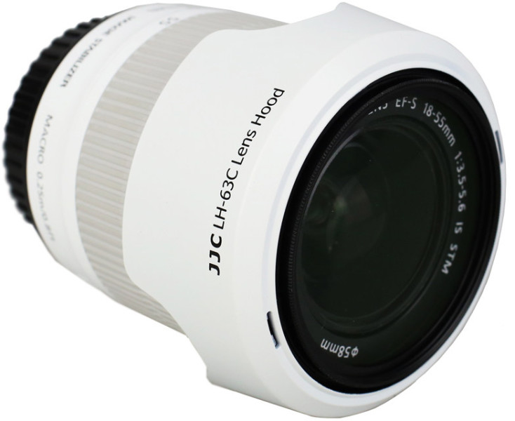 для белого объектива Canon EF-S 18-55mm f/3.5-5.6 IS STM