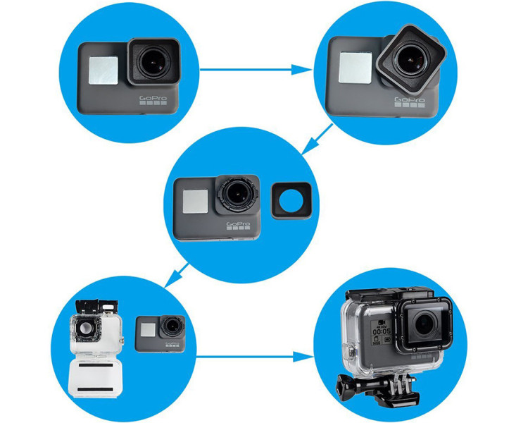 подводный бокс для gopro 5