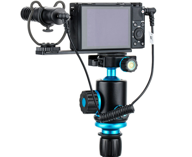 крепление микрофона к камере для влоггеров