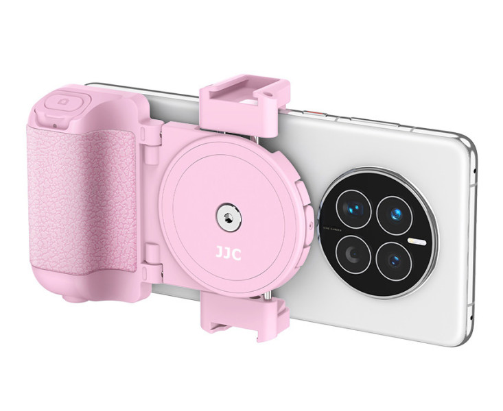 съёмочная рукоятка для смартфона розовый цвет