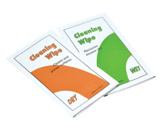 Чистящие салфетки для оптических поверхностей (5 сухих + 5 влажных)