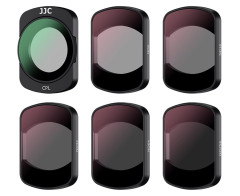 Шесть светофильтров для DJI Osmo Pocket 3 (ND8, ND16, ND32, ND64, ND256, CPL)