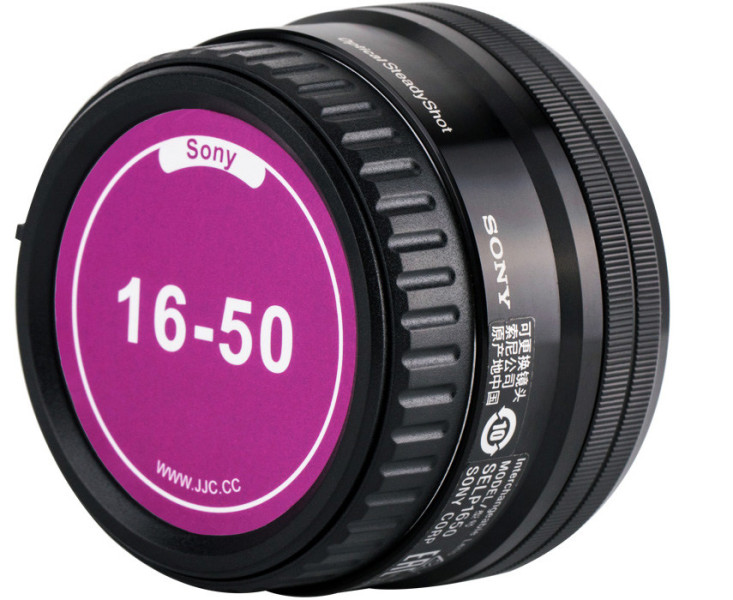 крышка задняя Sony E mount с подписью маркером