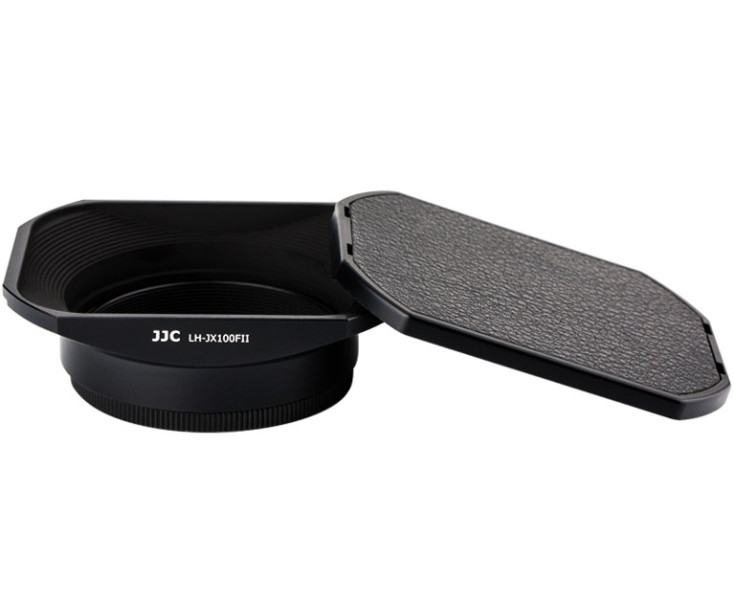купить бленду для Fuji X100F с крышкой черный цвет