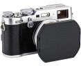 JJC LH-JX100FII BLACK металлическая бленда с крышкой для Fujifilm X100