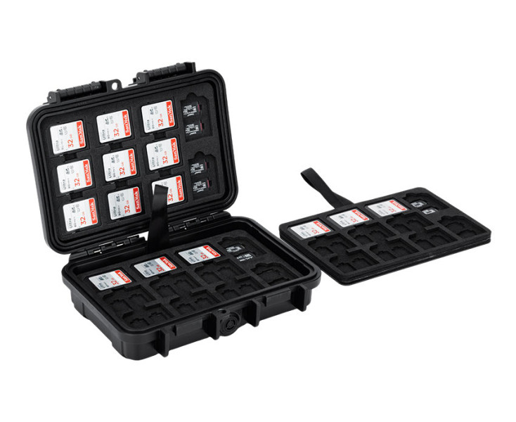 бокс ударопрочный на 88 шт и microSD 44 шт SD