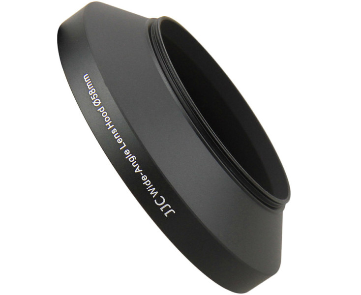 бленда 58 мм широкоугольная металлическая резьбовая