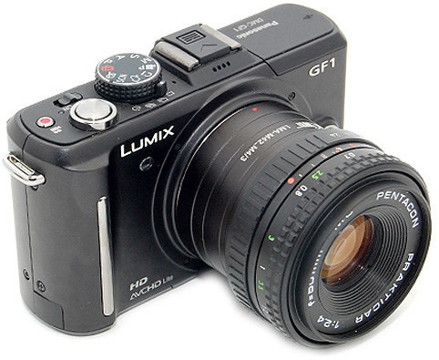 объектив M42 на BlackMagic