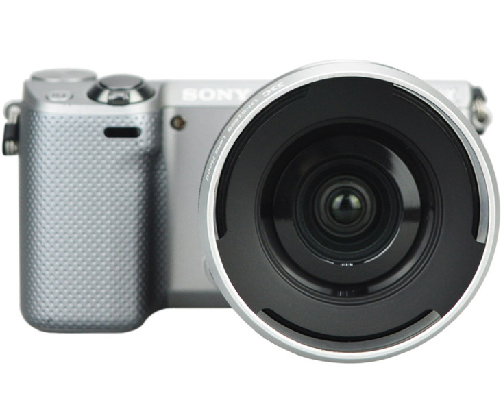 для Nikkor AW 11-27.5mm f/3.5-5.6 серебристая бленда