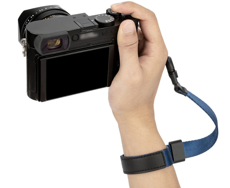 для зеркальных беззеркальных и Point and Shoot камер синий ремешок на запястье купить