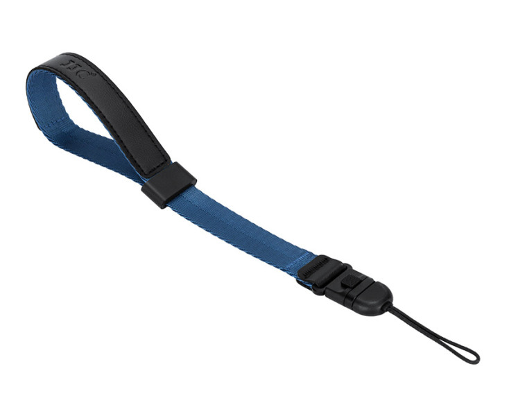 ремешок на запястье для зеркальных и беззеркальных камер голубой цвет