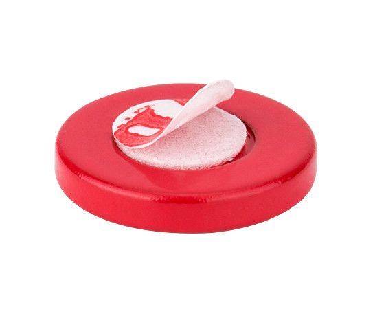 мягкая кнопка затвора без резьбы красный цвет