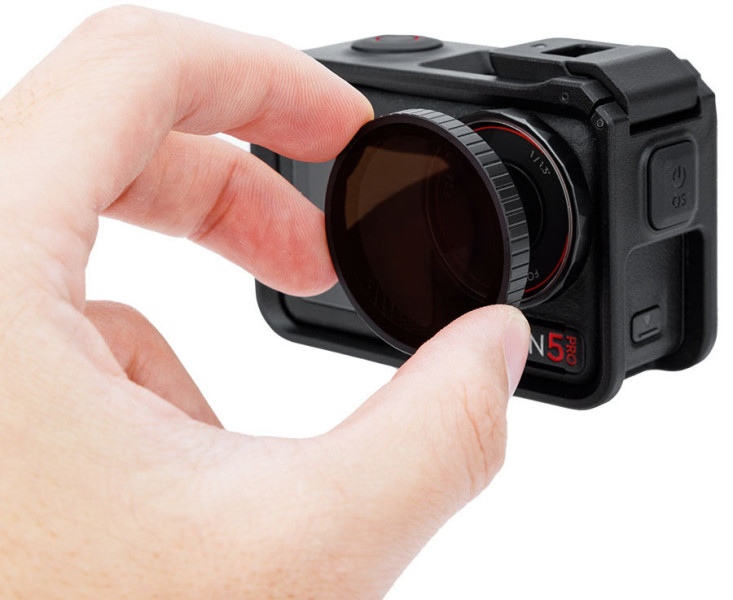 светофильтр поляризационный для DJI Action 5 Pro