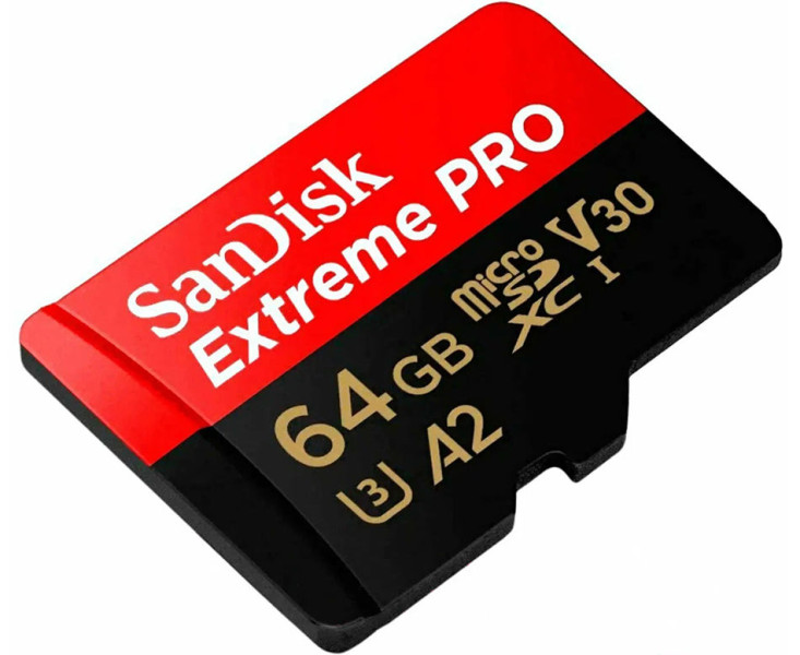 microSD Sandisk Extreme PRO 64Gb карта памяти