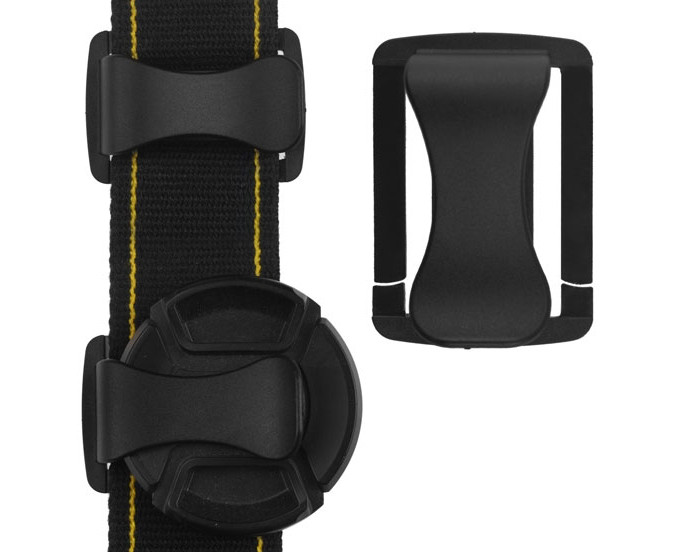 удобное крепление крышки объектива