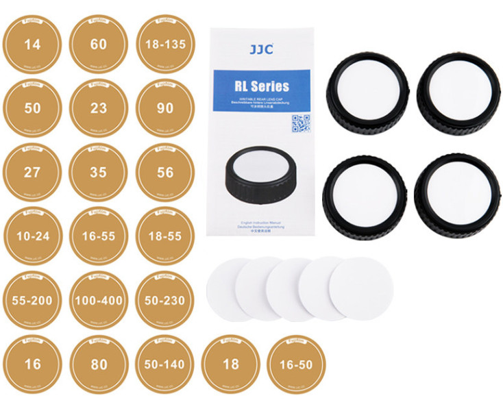 JJC RL-FX4 задние крышки Fujifilm X со стикерами