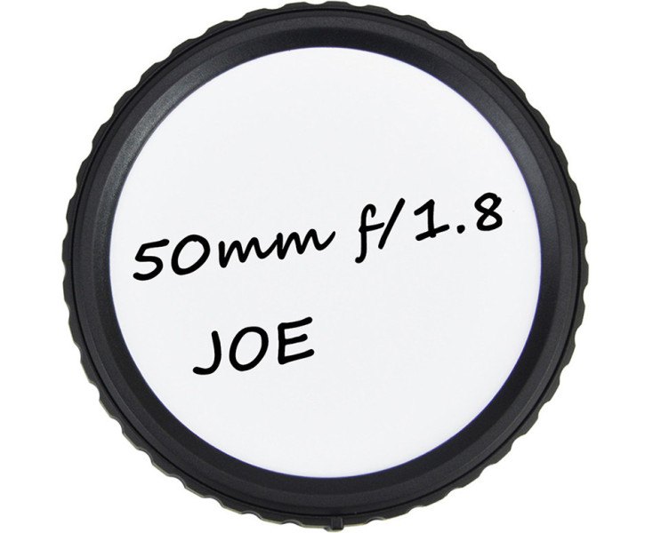 задние крышки объектива Fuji X под маркер