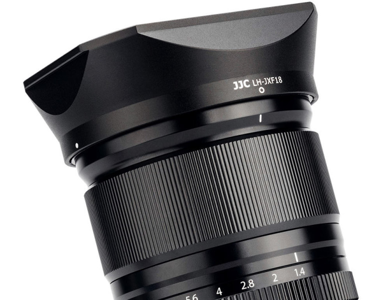JJC LH-JXF18 BLACK Бленда для объектива Fujifilm XF 18mm F/1.4 LM WR