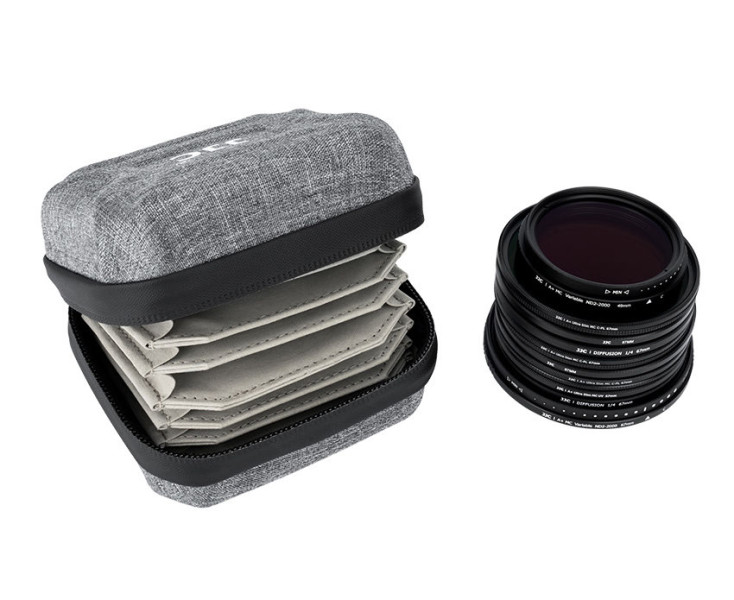 жёсткий чехол на десять светофильтров 67 мм