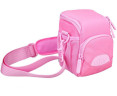 Сумка для компактных фотокамер с дождевиком (розовая)
