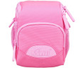 Сумка для компактных фотокамер с дождевиком (розовая)