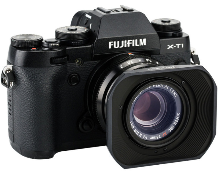 черная бленда с крышкой для Fujinon XF 23mm F/2 R WR