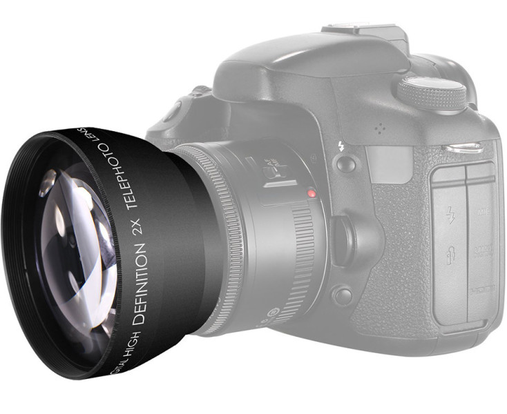 2.0X насадка на объектив 52 мм черный цвет