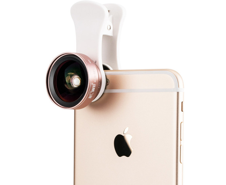 купить макро насадку для смартфона rose gold