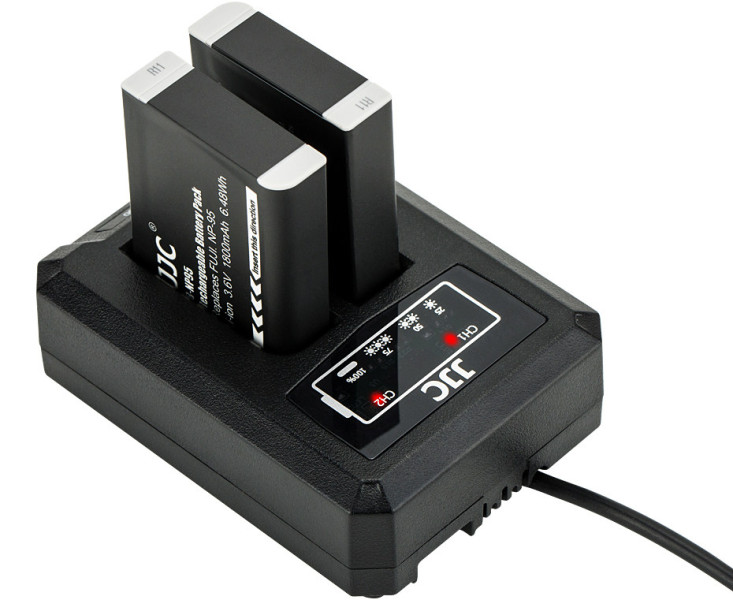 купить usb зарядку для двух Fujifilm NP-95