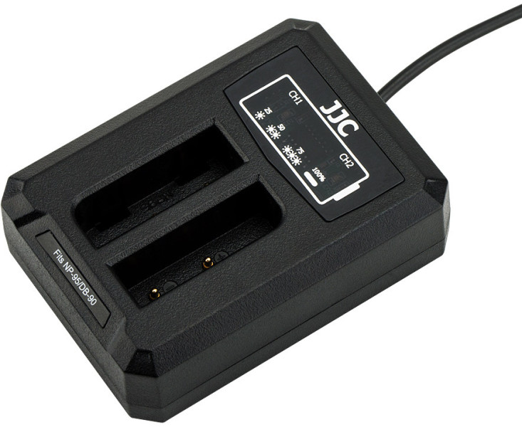 JJC DCH-NP95 двойная usb зарядка для Fujifilm NP-95 и Ricoh DB-90