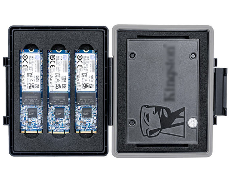 купить защитный бокс на три SSD M.2 и 2.5 дюйма