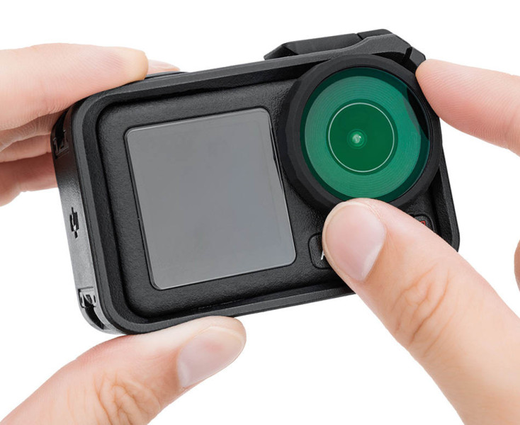 защитные кольца светофильтра DJI Osmo Action 4 две штуки