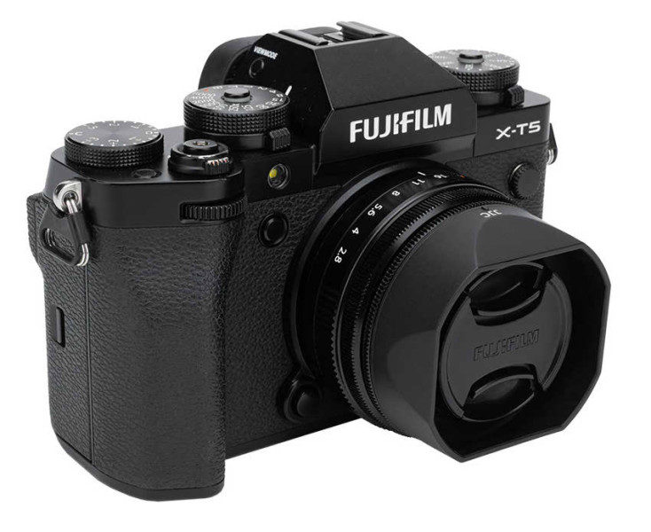 для Fujinon 23mm f/2.8 R WR чёрная бленда