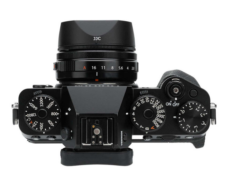 для Fujinon XF 27mm f/2.8 R WR чёрная магнитная бленда