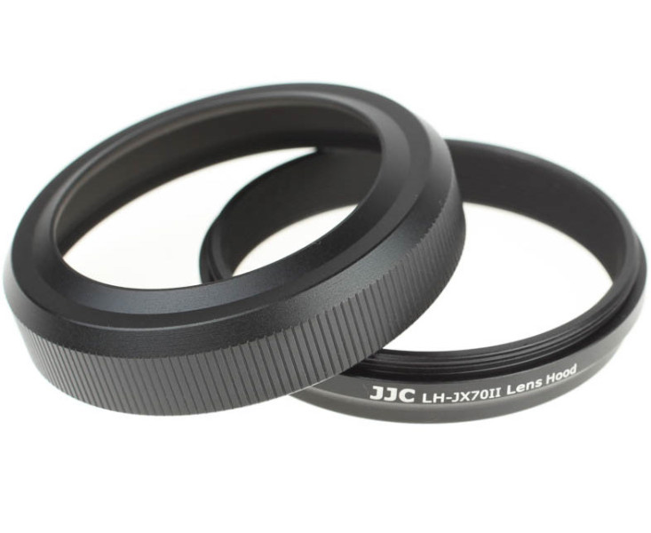 бленда Fujifilm LH-X70 черная с адаптером фильтров на 49 мм