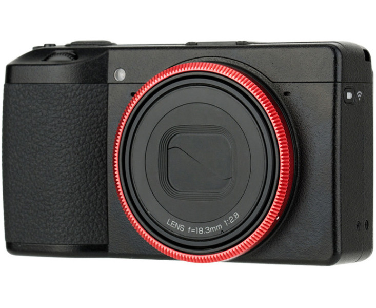 декоративное кольцо для Ricoh GR III красное