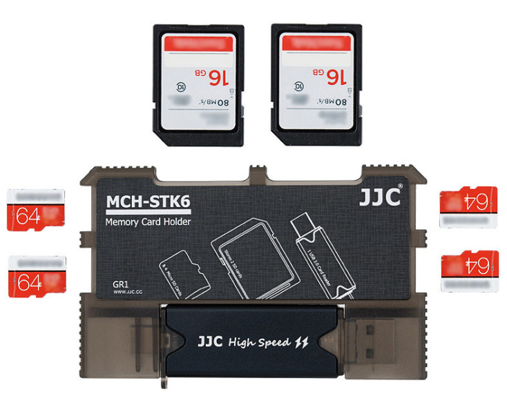 органайзер для SD и TF с картридером