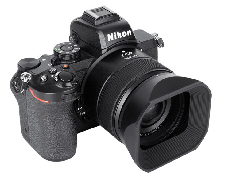 квадратная металлическая бленда для Nikon Z 26mm f/2.8