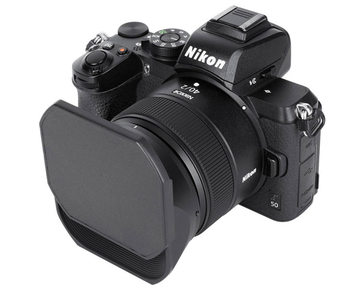 бленда со слайдерной крышкой для Nikkor Z 40mm f/2
