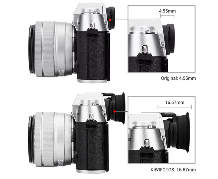 увеличенный наглазник для Fujifilm X-T50