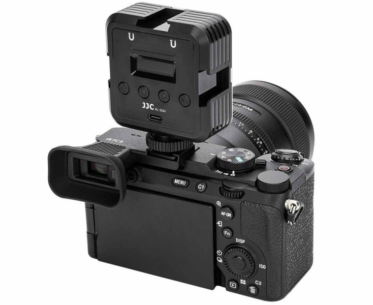 JJC ES-A7CII Удлинённый наглазник для видоискателя камеры Sony A7C II и A7CR с заглушкой горячего башмака