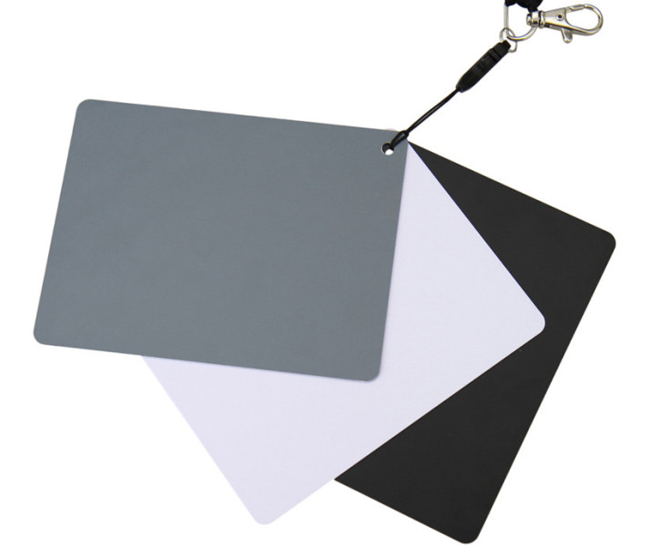 JJC GC-3 набор карточек для установки баланса белого