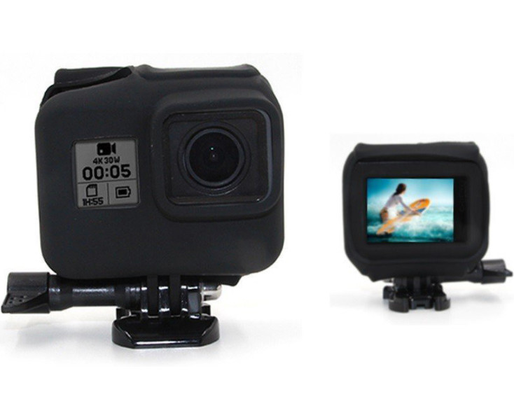 защитный силиконовый чехол для GoPro Hero 5 в крепежной рамке